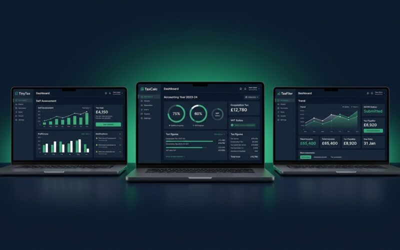 Best corporation tax software for small business UK — TinyTax, TaxCalc, IRIS Elements Tax comparison